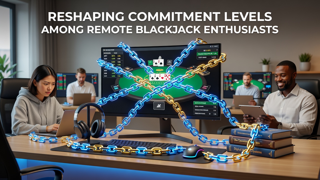 Analytics dashboard displaying player retention trends tied to interwoven blackjack incentives